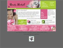Tablet Screenshot of beautymarked.com.au